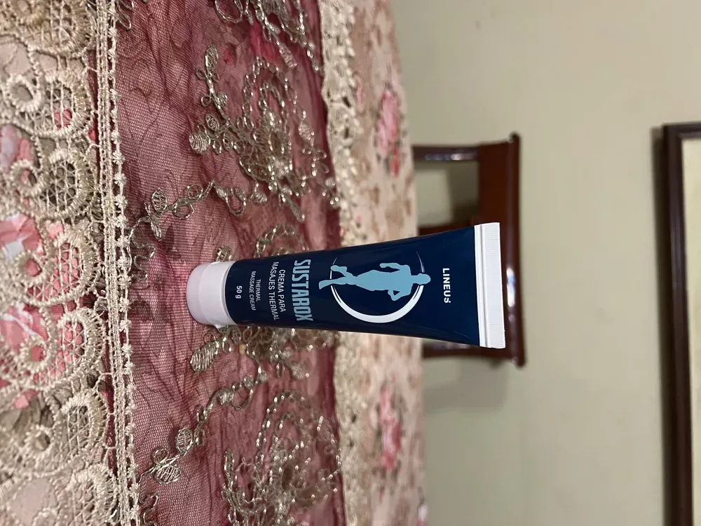 Tubo de Sustarox fotografiado por un cliente en su casa