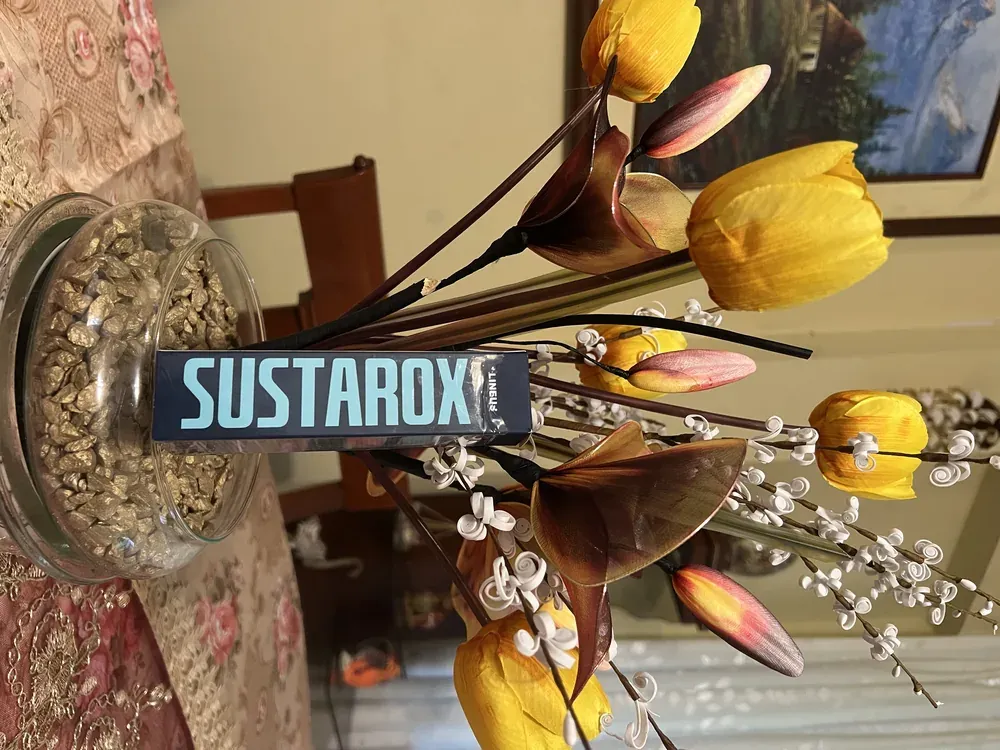 Tubo de Sustarox de 50 g listo para aplicar antes del masaje